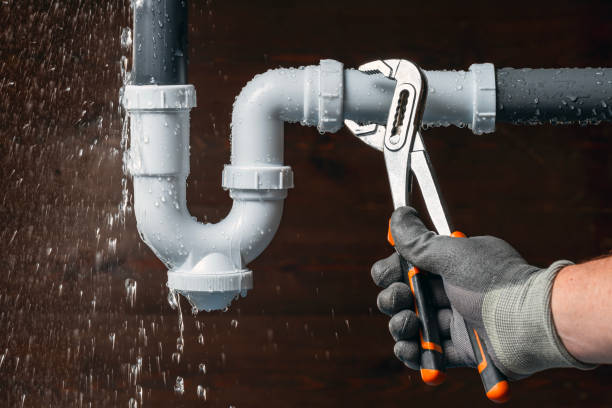 Professional Leak Detection technician working in Earlysville, VA